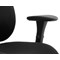 Chiro Plus Ergo Posture Chair, Height Adjustable Arms, Black