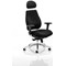 Chiro Plus Ergo Posture Chair, Headrest, Height Adjustable Arms, Black