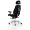 Chiro Plus Ergo Posture Chair, Headrest, Height Adjustable Arms, Black - Delivered Built