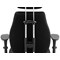 Chiro Plus Ergo Posture Chair, Headrest, Height Adjustable Arms, Black