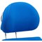 Chiro Plus Ergo Posture Chair with Headrest, Blue, Assembled