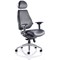 Chiro Plus Ultimate Bonded Leather Chair, Headrest, Height Adjustable Arms, Black