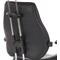 Chiro Plus Ultimate Bonded Leather Chair, Headrest, Height Adjustable Arms, Black - Delivered Built