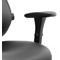 Chiro Plus Ultimate Bonded Leather Chair, Headrest, Height Adjustable Arms, Black - Delivered Built