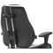 Chiro Plus Ultimate Leather Chair with Headrest, Black