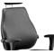 Chiro Plus Ultimate Leather Chair with Headrest, Black