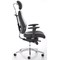 Chiro Plus Ultimate Bonded Leather Chair, Headrest, Height Adjustable Arms, Black