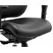 Chiro Plus Ultimate Bonded Leather Chair, Headrest, Height Adjustable Arms, Black