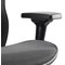 Stealth Shadow Ergo Mesh Back Posture Chair, Height Adjustable Arms, Black - Delivered Built