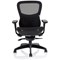 Stealth Shadow Ergo Mesh Back Posture Chair, Height Adjustable Arms, Black