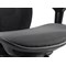 Stealth Shadow Ergo Mesh Back Posture Chair, Height Adjustable Arms, Black