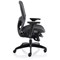 Stealth Shadow Ergo Mesh Back Posture Chair, Height Adjustable Arms, Black