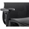 Stealth Shadow Ergo Mesh Back Posture Chair, Height Adjustable Arms, Black