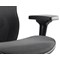 Stealth Shadow Ergo Mesh Back Posture Chair, Height Adjustable Arms, Black