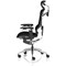 Ergo Click Plus Fabrimesh Operator Chair, Headrest, Height Adjustable Arms, Black