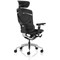 Ergo Click Plus Fabrimesh Operator Chair, Headrest, Height Adjustable Arms, Black
