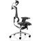 Ergo Click Plus Fabrimesh Operator Chair, Headrest, Height Adjustable Arms, Grey