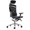 Ergo Click Plus Fabrimesh Operator Chair, Headrest, Height Adjustable Arms, Grey