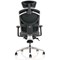 Ergo Click Plus Fabrimesh Operator Chair, Headrest, Height Adjustable Arms, Grey