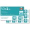 Royal Mail First Class Large Postage Stamps Sheet, Pack of 50