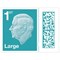 Royal Mail First Class Large Postage Stamps Sheet, Pack of 50