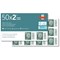 Royal Mail Second Class Large Postage Stamp Sheet, Pack of 50