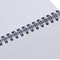Pukka Pad Shortie Wirebound Notebook, A5, Ruled & Perforated, 240 Pages, Purple, Pack of 3