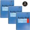 Pukka Pad Easy-Riter Wirebound Notebook, A4, Ruled with Margin, 150 Pages, Blue, Pack of 3