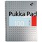 Pukka Pad Editor Wirebound Notebook, A4, 4 Holes, Ruled & Perforated, 100 Pages, Pack of 3