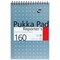 Pukka Pad Reporters Wirebound Notebook, 205x140mm, Ruled & Perforated, 160 Pages, Blue, Pack of 3