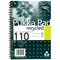 Pukka Pad Recycled Wirebound Notebook, A5, Ruled & Perforated, 110 Pages, Green, Pack of 3 Pukka Pad Recycled Wirebound Notebook, A5, Ruled & Perforated, 110 Pages, Green, Pack of 3
