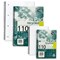 Pukka Pad Recycled Wirebound Notebook, A5, Ruled & Perforated, 110 Pages, Green, Pack of 3
