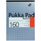 Pukka Pad Headbound Refill Pad, A4, Ruled with Margin, 160 Pages, Assorted Colours, Pack of 6