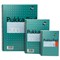 Pukka Pad Jotta Wirebound Notebook, A6, Ruled & Perforated, 200 Pages, Green, Pack of 3