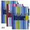 Pukka Pad Project Wirebound Project Book, A4, Ruled & Perforated, 250 Pages, Assorted Colours, Pack of 3