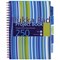 Pukka Pad Project Wirebound Project Book, A4, Ruled & Perforated, 250 Pages, Assorted Colours, Pack of 3