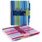 Pukka Pad Project Wirebound Project Book, A4, Ruled & Perforated, 250 Pages, Assorted Colours, Pack of 3