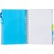 Pukka Pad Project Wirebound Notebook, A4, Ruled & Perforated, 250 Pages, Multicoloured, Pack of 3