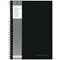 Pukka Pad Wirebound Notebook, A4, Ruled with Margin, 160 Pages, Black, Pack of 5 Pukka Pad Wirebound Notebook, A4, Ruled with Margin, 160 Pages, Black, Pack of 5