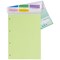 Pukka Pad Comfort in Colour Refill Pad, A4, Ruled, 100 Pages, Green, Pack of 6