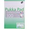 Pukka Pad Comfort in Colour Refill Pad, A4, Ruled, 100 Pages, Green, Pack of 6