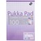 Pukka Pad Comfort in Colour Refill Pad, A4, Ruled, 100 Pages, Purple, Pack of 6