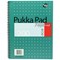 Pukka Pad Jotta Squared Wirebound Notebook, A4, Squares for Graphs, Punched & Perforated, 200 Pages, Green, Pack of 3