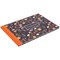 Pukka Pad Bloom Visitors Book, Casebound, 96 Pages, Black Floral