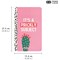 Pukka Planet Its a Prickly Subject Soft Cover Notebook, 210x130mm, Ruled, 192 Pages, Pink Pukka Planet Its a Prickly Subject Soft Cover Notebook, 210x130mm, Ruled, 192 Pages, Pink