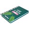 Pukka Planet Leaf it With Me Soft Cover Notebook, 210x130mm, Ruled, 192 Pages, Green