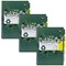 Pukka Pad Recycled Project Book, A4, Green, Pack of 3