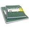 Pukka Pad Recycled Project Book, A4, Green, Pack of 3