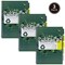 Pukka Pad Recycled Project Book, A4, Green, Pack of 3