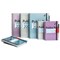 Pukka Pad Metallic Executive Project Book, A5, Ruled & Perforated, 200 Pages, Pack of 3